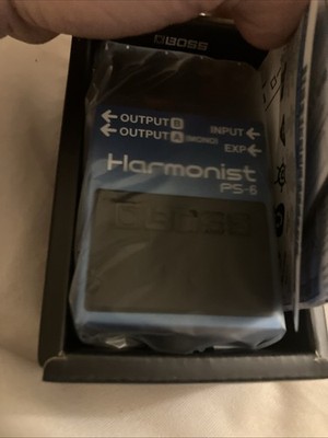 Boss PS-6 Harmonist Pitch Shifter Guitar Effect Pedal (Brand New) Never Used
