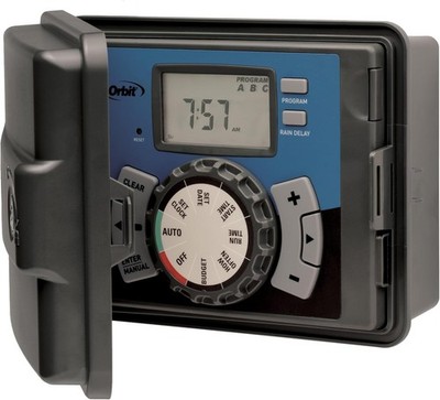 Orbit 27896 Easy-Set Logic Sprinkler Timer 6 Station Indoor / Outdoor