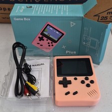 Game Box Plus Handheld Game Console, Pink, 50...