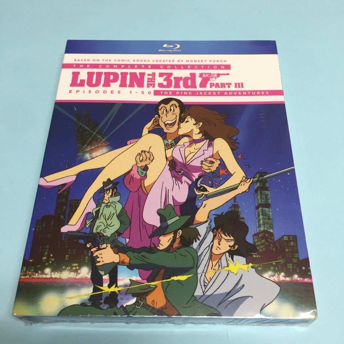 DVD シャ乱Q CLUB QUE PARTY at AKASAKA BLITZ NEW Lupin the 3rd Part 3 III Pink Jacket Adventures Blu-Ray