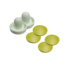 Gold Standard Games Commercial Air Hockey Table Pucks (4) & Goalie Paddles (2)
