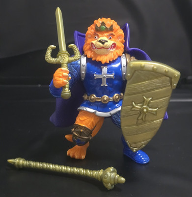 TMNT  Lot 2 King Lionheart 1992 w/all accesories  and Dr. El W/3 accesories 