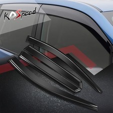 4x Black Window Visors Sun Guard Rain Deflector Vent Shade For Tucson 2022-2024