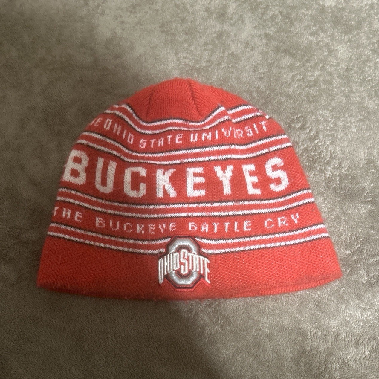 OSU Official Headwear Ohio State Buckeyes Red Adult Hat