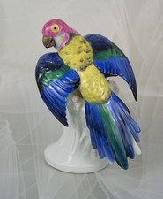 Ens Figur Vogel Bird "Bunter Papagei" Parrot Figurine Figure Porzellan 1 Wahl