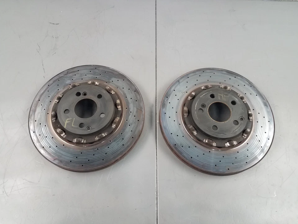 2011 Mercedes Benz AMG E 63 Brake Rotor Set  #8509 H5 - Image 3 of 4