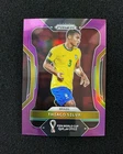 2022 Panini Prizm FIFA World Cup Qatar Soccer Purple Thiago Silva #35