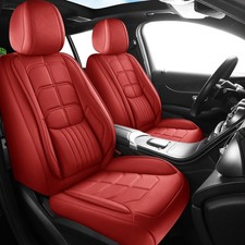 Car Seat Cover For Chevy Malibu Equinox Trax Pu Leather Frontrear Seat Cushion