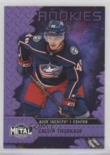 2020 Skybox Metal Universe Rookies Purple Spectrum /199 Calvin Thurkauf #121 2vh