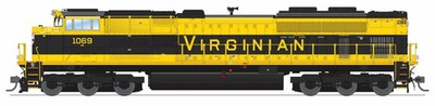 Broadway LTD HO 9783 EMD SD70ACe NS 1069 Virginian Heritage Paint Paragon4 Sound