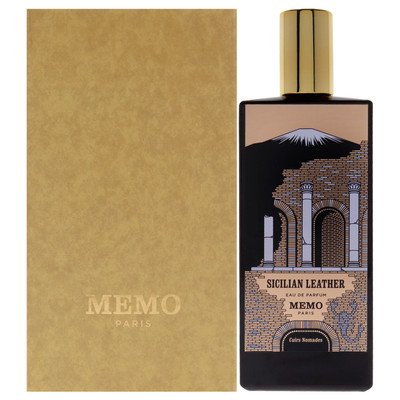 3 Pack Sicilian Leather by Memo Paris for Unisex - 2.53 oz by EDP Spray