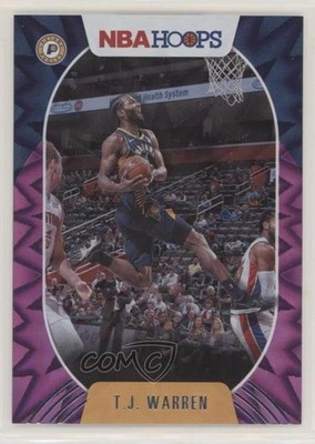 2020-21 Panini NBA Hoops Purple Explosion TJ Warren #8 2l4
