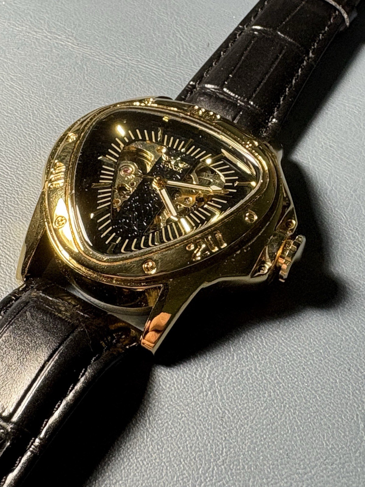 Winner Automatic Mechanical Skeleton Watch. - image 3