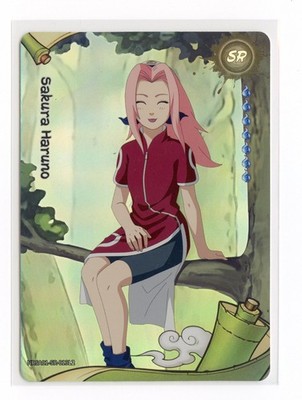 Sakura Haruno NRA01-SR-013L2 Foil Naruto Kayou Card Heavens Scroll English NM