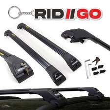 Dachträger für Volvo V60 155 (2011-2018) - schwarz RIDIGO AERO Aluminium