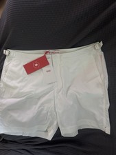 Brand new Olebar Brown White Bulldog Shorts Uk Size 31