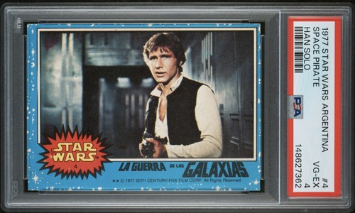 1977 Stani Star Wars #4 — PSA 4