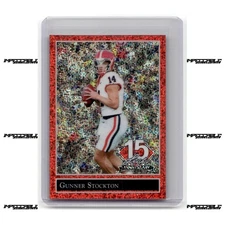 2025 Leaf NSCC The National Proof - Gunner Stockton Rookie 1/1 Red Dots