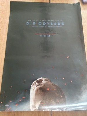 DIE ODYSSEE Christopher Nolan  - Filmposter Kinoplakat 84x60 cm
