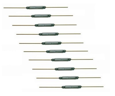 Reedkontakt Mini Reedschalter 2,2mm x 14mm Miniatur Reed Kontakt 10 Stück S521