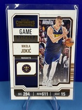 Nikola Jokic #1, 2023-24 Panini NBA Contenders- Bronze Game Ticket