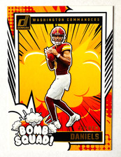 2024 Donruss Jayden Daniels RC #29 Bomb Squad Comic Commanders Rated Rookie!