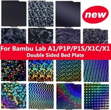 BambuLab A1 P1P P1S X1C Bauplatte 257 mm doppelseitig PEI strukturiert glatt