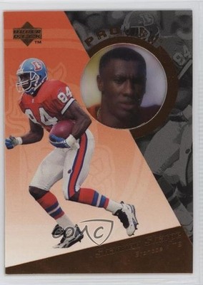 1996 Upper Deck Pro View Shannon Sharpe #PV40 HOF 0b3