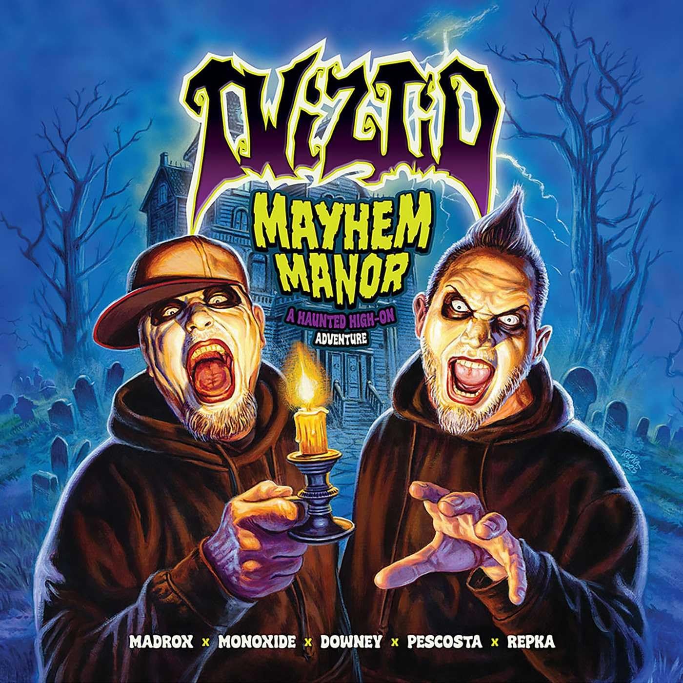 Twiztid Twiztid: Mayhem Manor: A Haunted High On Adventure Book Z2276 NEW