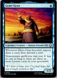 Gran-Gran 54 Uncommon Avatar: The Last Airbender Foil