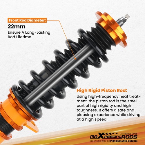 Adjustable Coilover Suspension Set for Holden Commodore VR VS 93-97 All Models - Picture 4 of 12