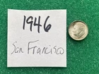 1946 S Roosevelt Dime Gem Bu Uncirculated 90% Silver