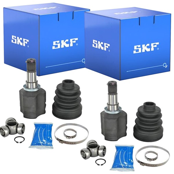 2X SKF Antriebswellengelenk Satz Getriebeseitig Passend FüR Toyota Starlet Yaris-image