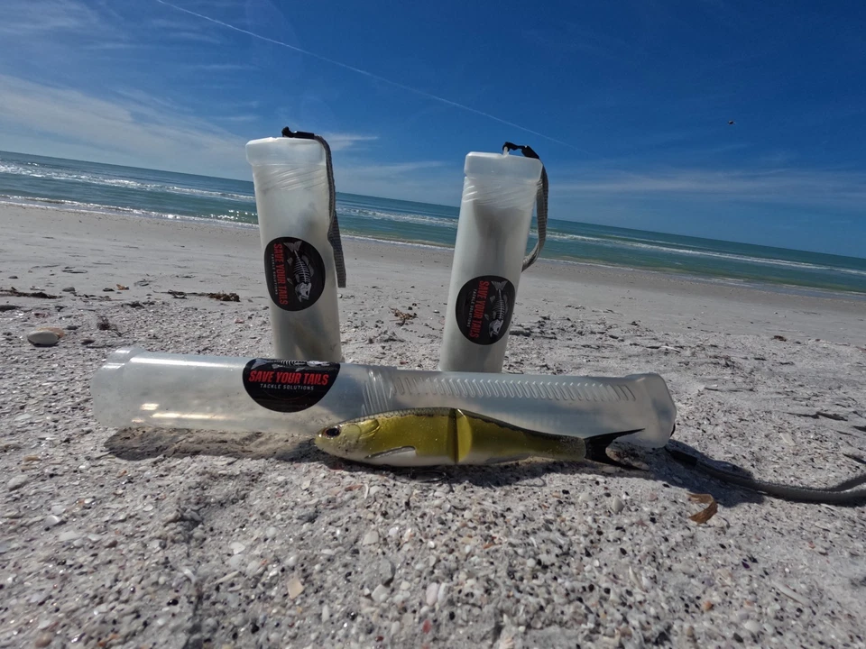 Tubo de aparejos de pesca A-Rig - Paquete de 3 - Envío gratuito - ¡Protección de plataforma y señuelo! Foto 2 de 4