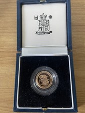 2017 Gold Proof Half Sovereign 200th Anniversary + Box.