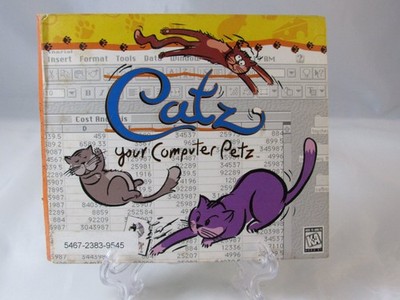 Catz Your Computer Petz CD 1996 Virtual Pet Simulation PC Virgin