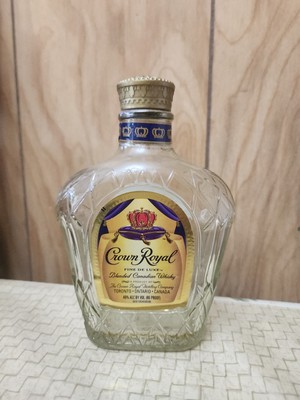 Crown Royal Bottle EMPTY - Fine De Luxe - Blended Canadian Whisky 750mL