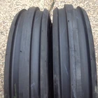 TWO 6.00-16,600X16,600-16,6.00X16 Rib Imp DISC,WAGON Farm Tractor Tires w/Tubes
