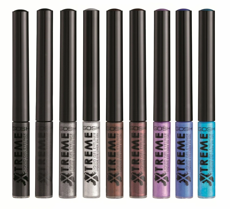 GOSH Liquid Eye Liner Gel XTREME Waterproof Long Lasting Define *Choose Shade*