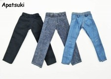 High Quality 1/6 Boy Doll Clothes Jeans Pants For Ken Boy Doll Trousers 1/6 Toy