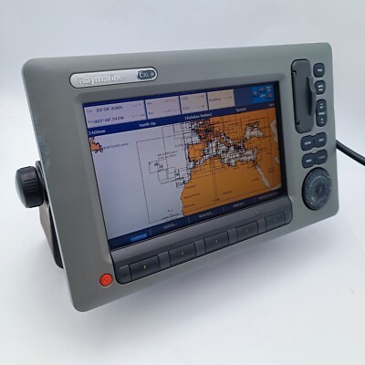 Raymarine C90W GPS Fishfinder Radar MFD Chartplotter 9'' Widescreen LCD Display