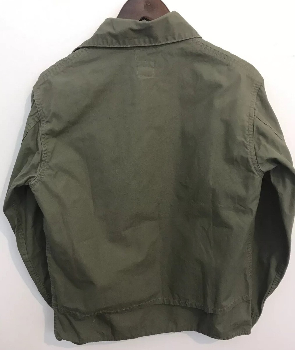 Post O'alls Overalls Cotton Cruzer Jacket Coat Made In USA