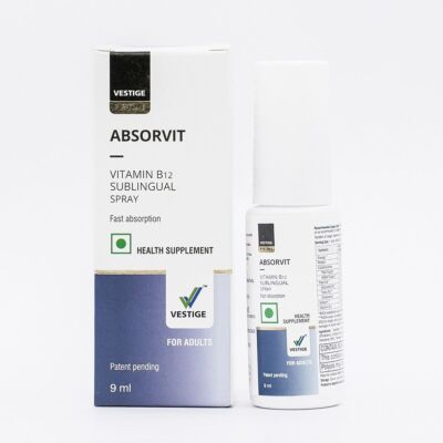 Vestige Prime Absorvit Vitamin B12 Sublingual Spray l (9ml)