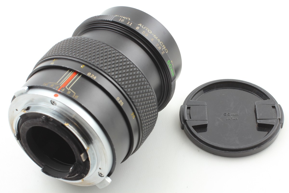 Exc+++++] Olympus OM-System Zuiko Auto-Macro 50mm f/2 MF Lens From