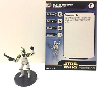 #10 Clone Trooper Sergeant Star Wars Clone Strike