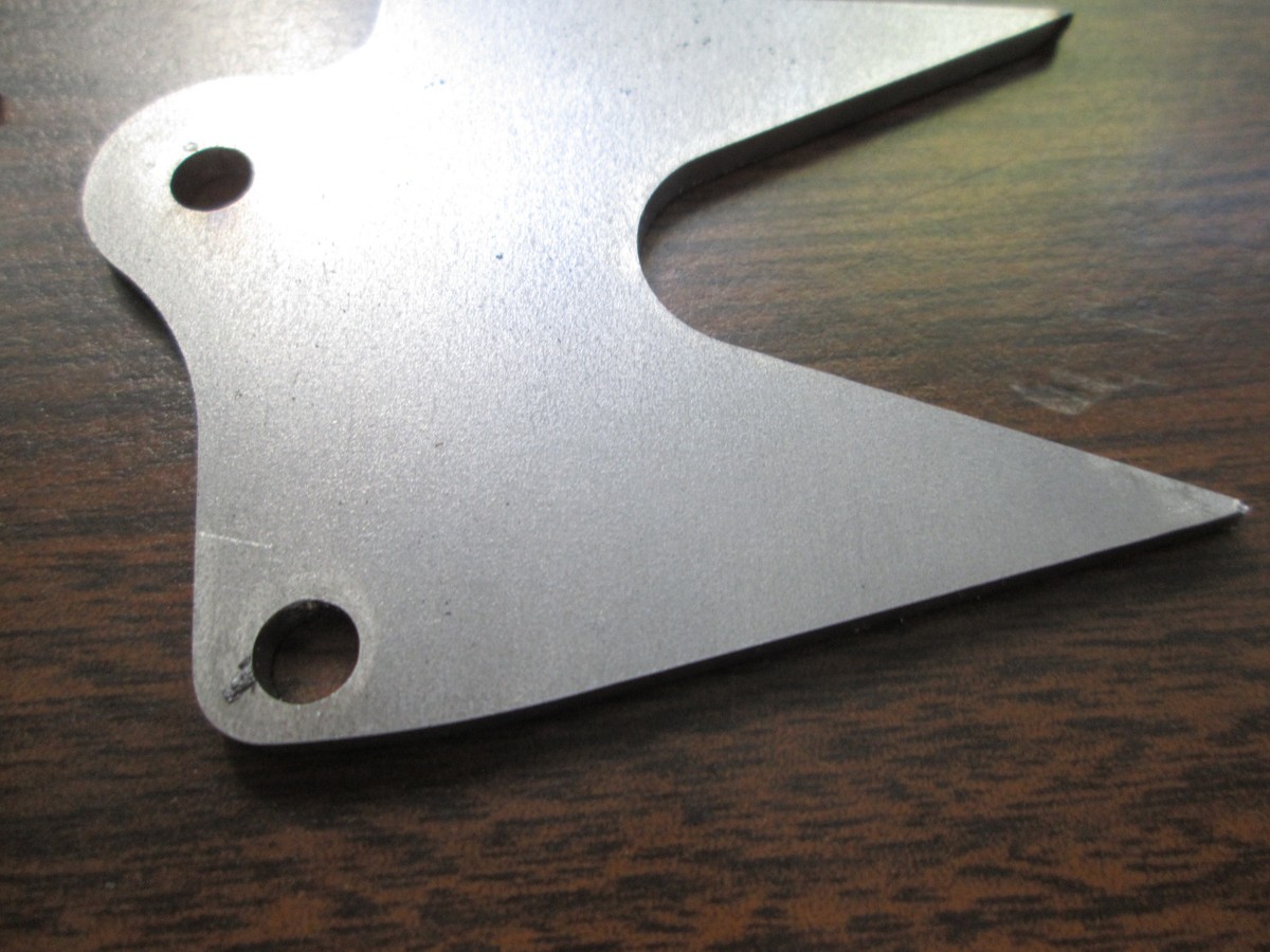 Custom Steel Bucking Dog Spike For Stihl MS660 / 066 Chainsaw - Laser Cut Skeletonized Design