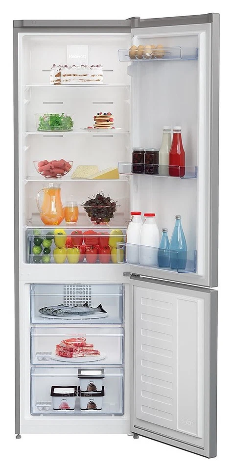 Beko Frigorifero e congelatore Combinato RCNA305K40SN Total No Frost Silver - Immagine 2 di 2