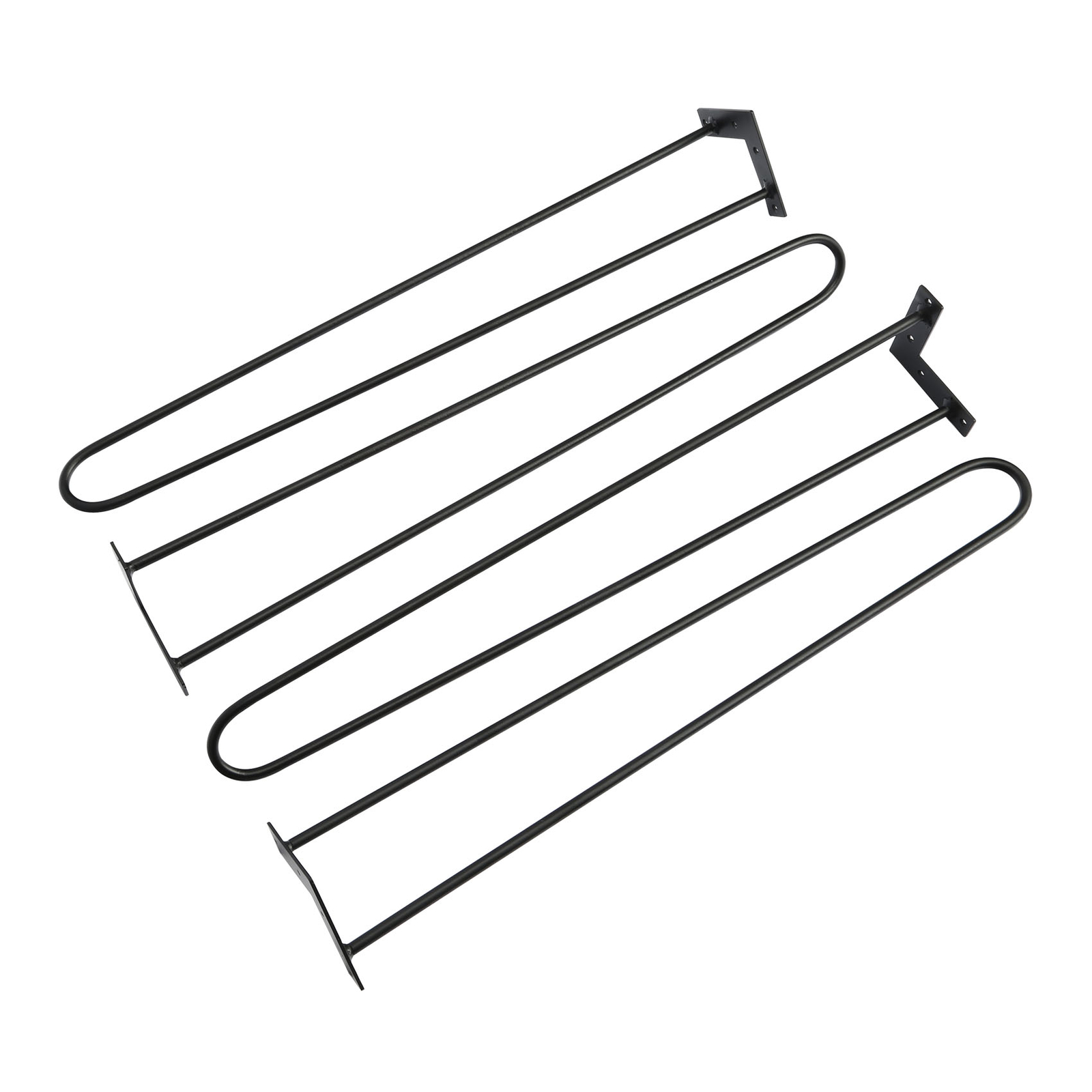 22" inch Metal Hairpin Coffee Table Legs Iron Desk Legs DIY Furniture