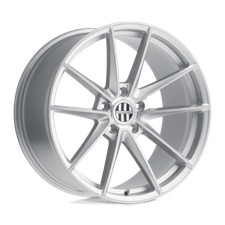 Victor Equipment Zuffen 19x10 5x130 50mm Silver With Brushed Face Wheel