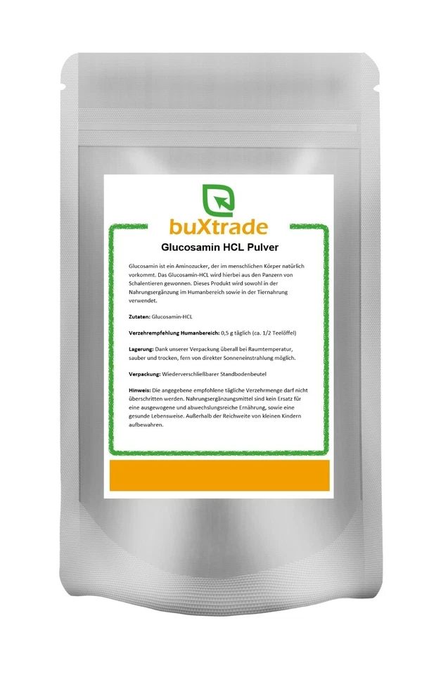 1 KG Glucosamine Hcl Poudre Glucosamine Buxtrade Glucosamine